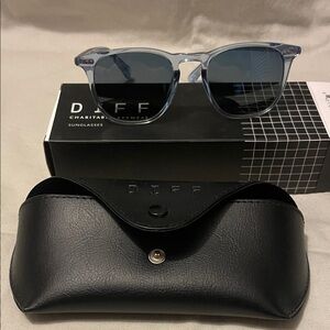 Diff Eyewear Blue Maxwell Sunglasses